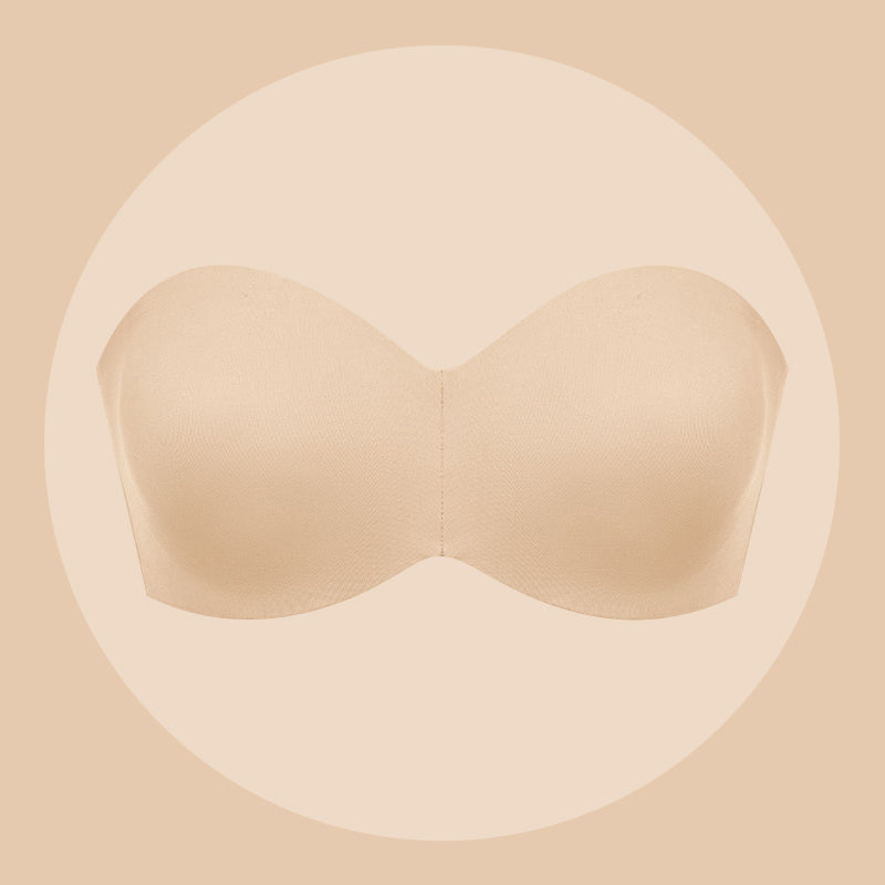 Silene | Non-slip bandeau bra with full support