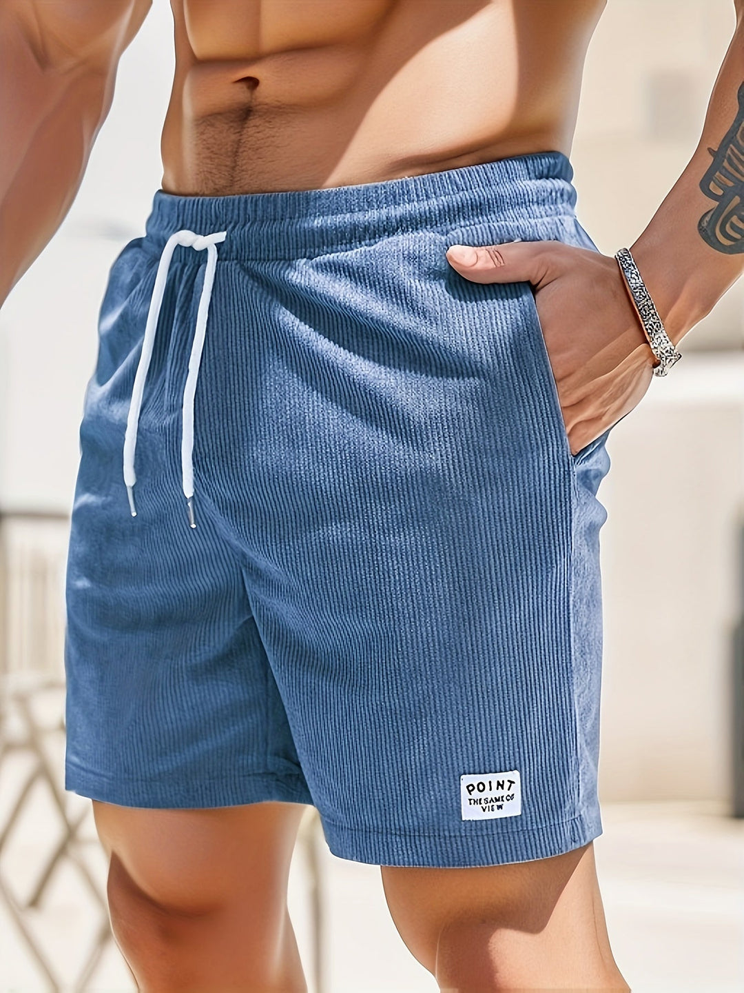 Jürgen | Rib knit shorts