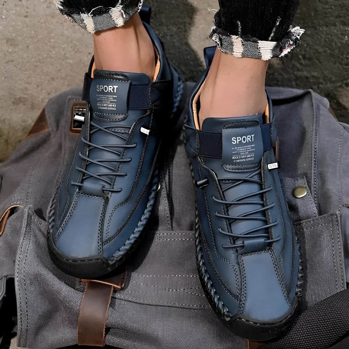 Rainer | Hand-stitched leather loafers