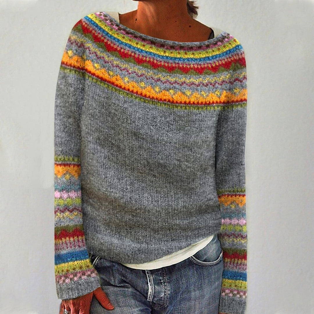 Avila | Retro fall sweater