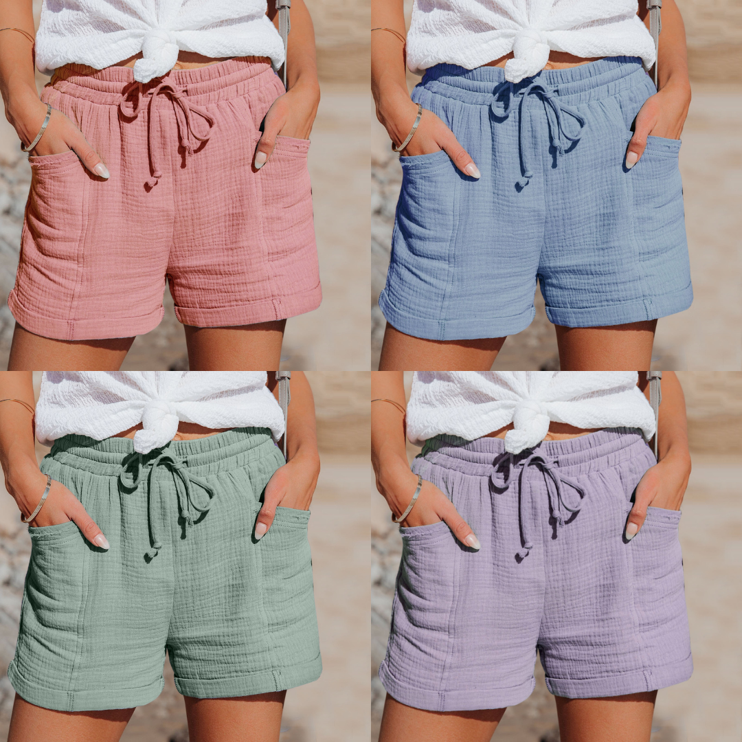 Marlene | Cotton Summer Shorts (1+1 FREE)