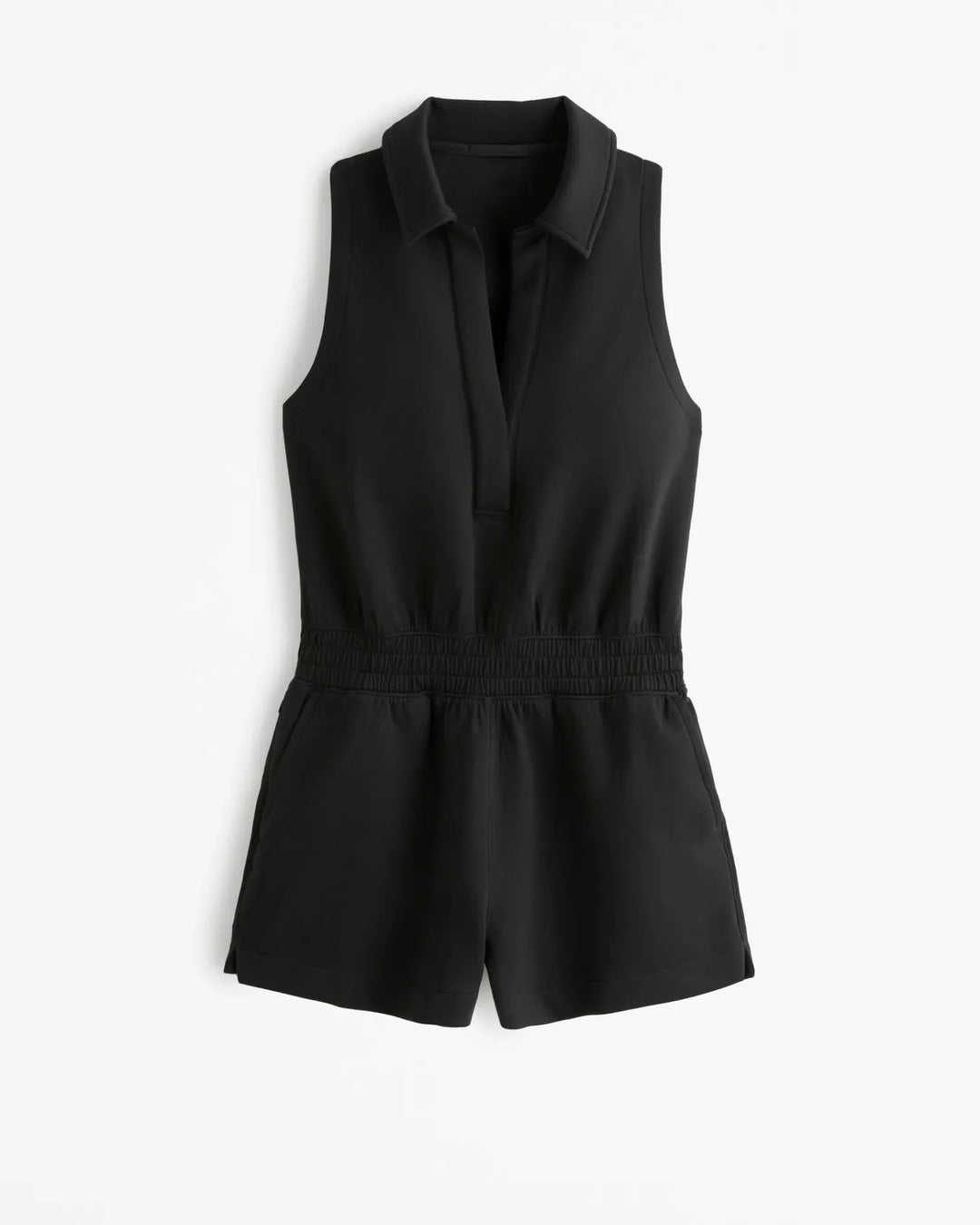 Elke | Knitted polo romper