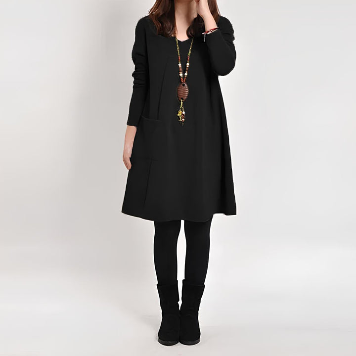 Ramona | Dress with a bag