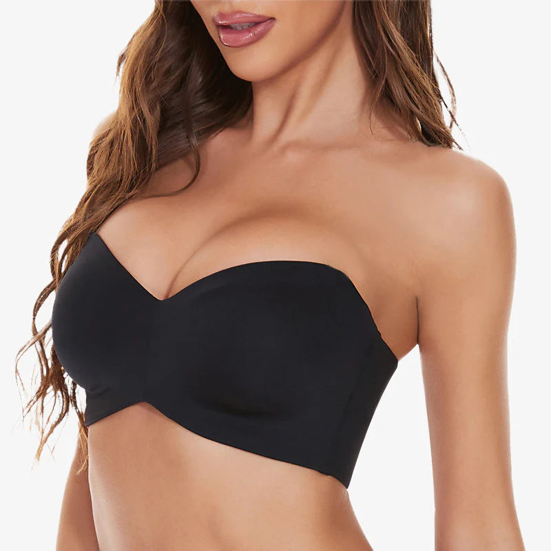 Silene | Non-slip bandeau bra with full support
