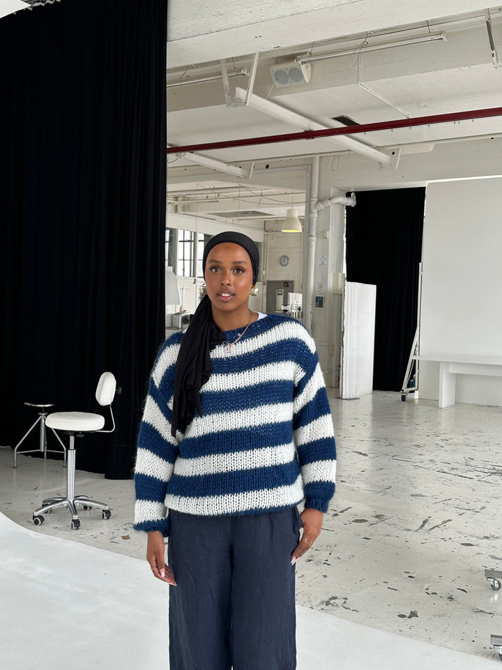 Edda | Striped knit sweater
