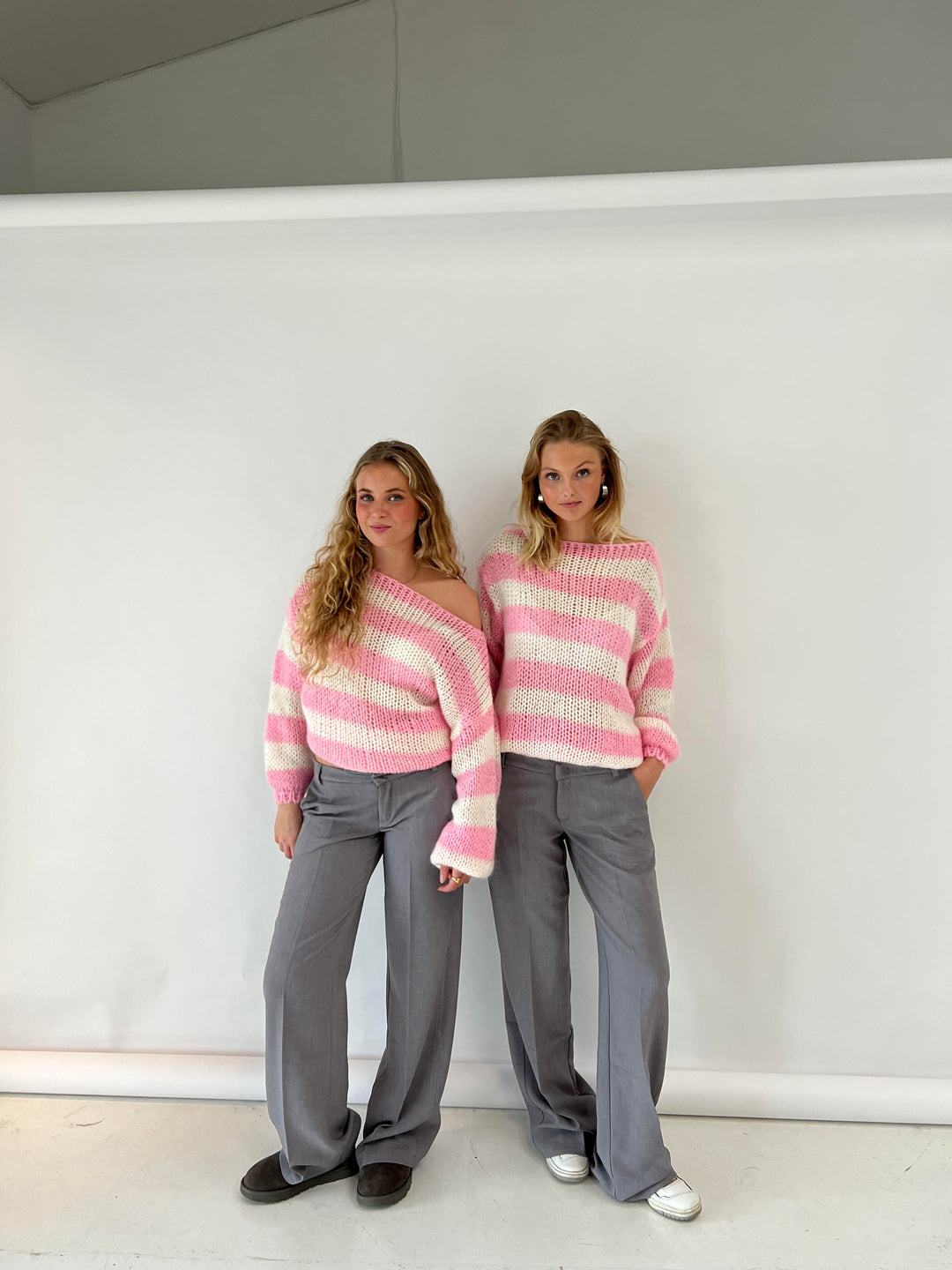 Edda | Striped knit sweater