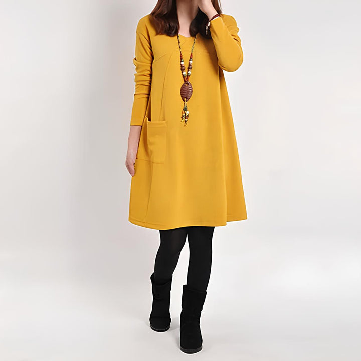 Ramona | Dress with a bag