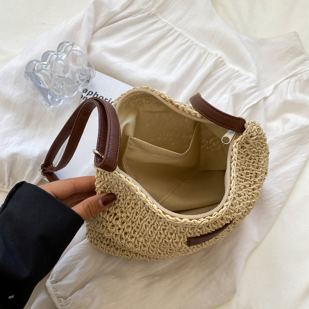Zamora | Wicker shoulder bag