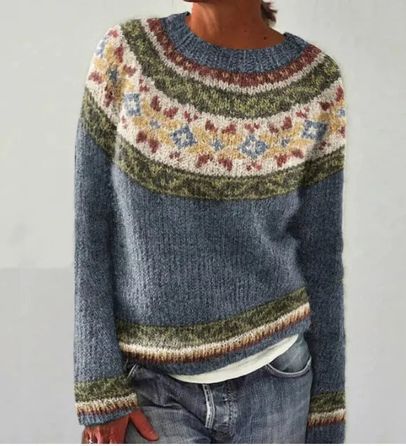 Avila | Retro fall sweater