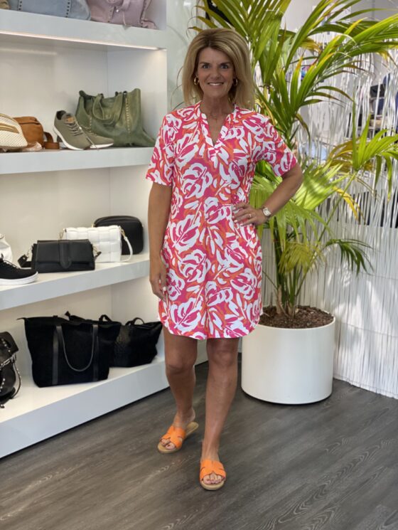 Nerina l V-neck dress