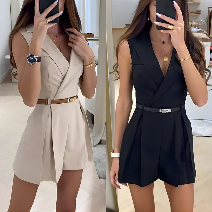 Cheska | Stylish Sleeveless Jumpsuit