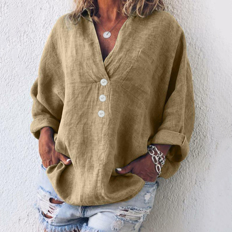 Leopoldine | Fashionable cotton and linen sweater