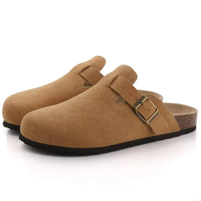 Berthold | Suede leather clog