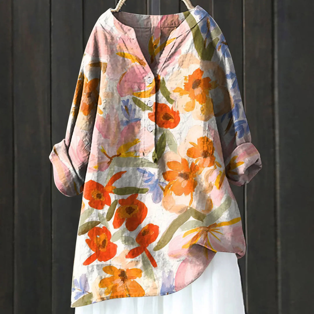 Adelheid | Blouse with floral print