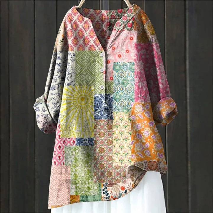 Adelheid | Blouse with floral print