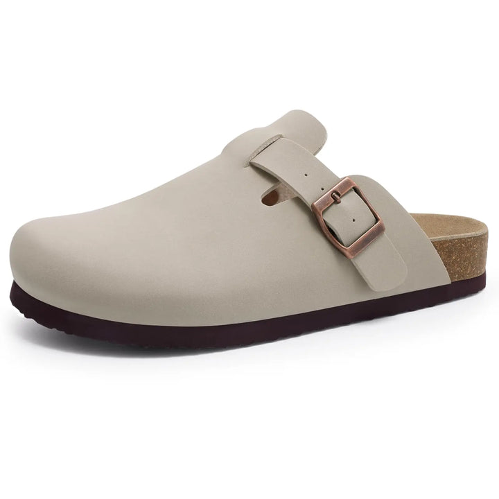 Berthold | Suede leather clog