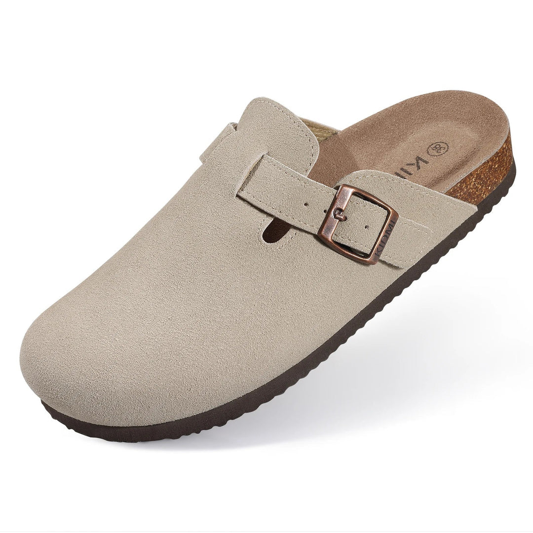 Berthold | Suede leather clog