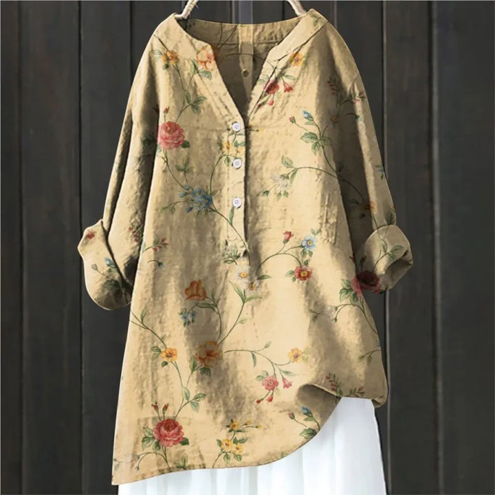 Adelheid | Blouse with floral print