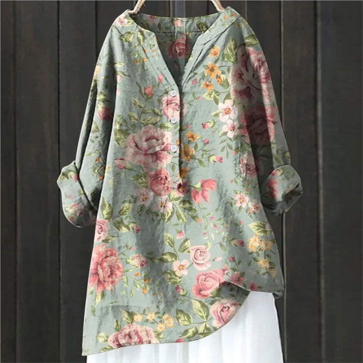 Adelheid | Blouse with floral print