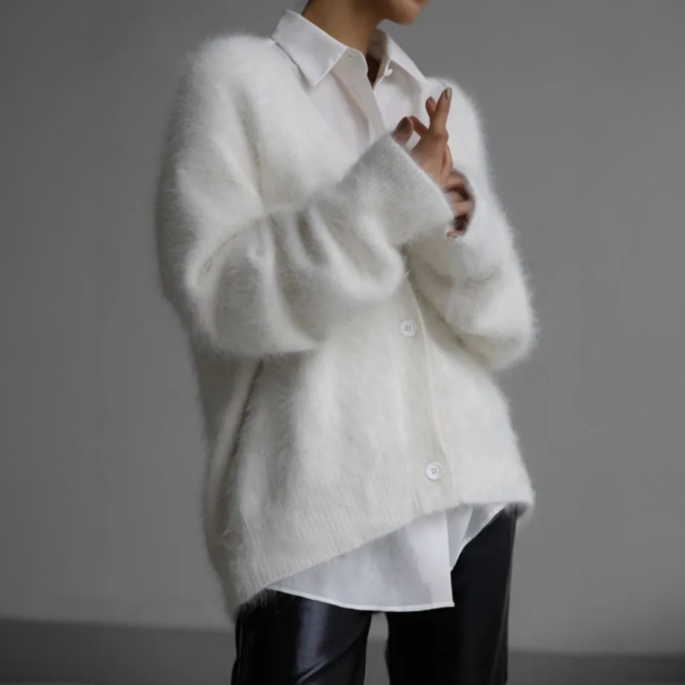 Elle | Comfortable Cashmere Cardigan