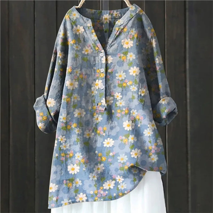 Adelheid | Blouse with floral print