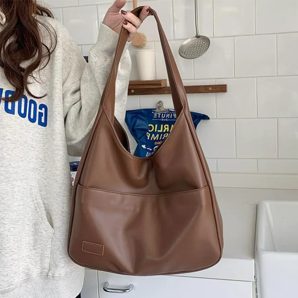 Hiltrud | Vegan leather shoulder bag