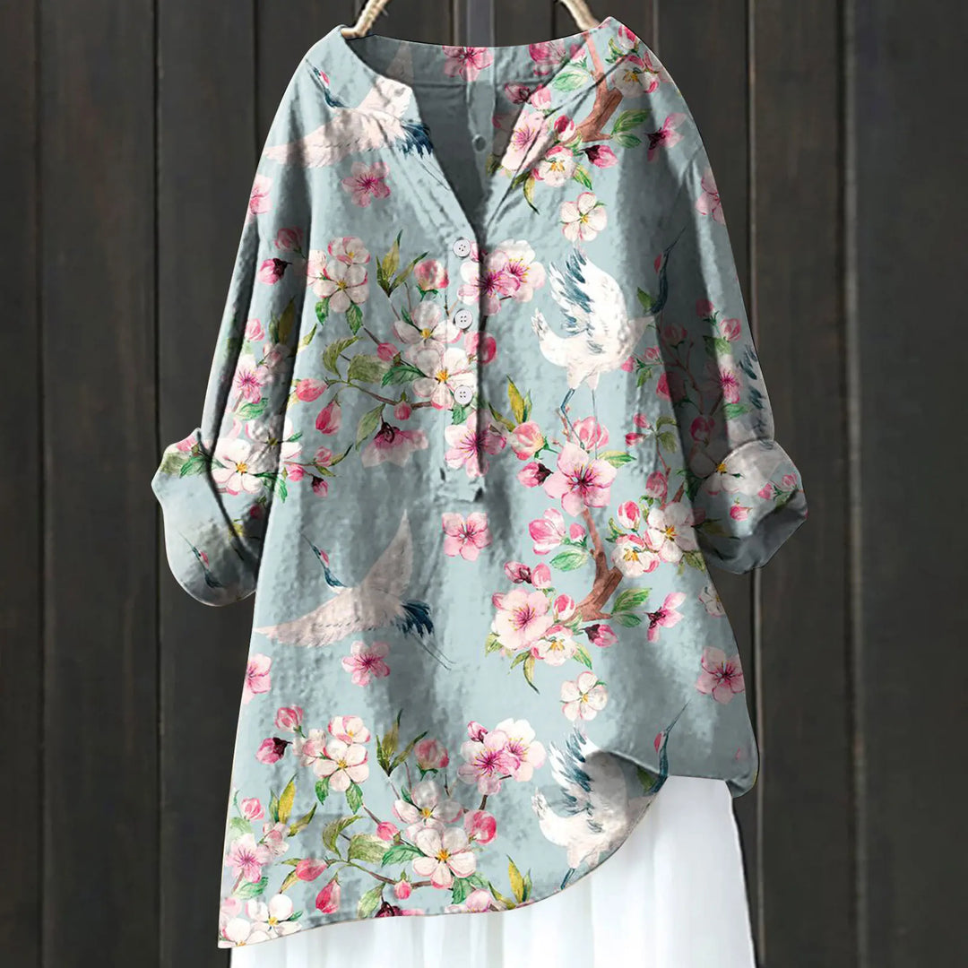 Adelheid | Blouse with floral print