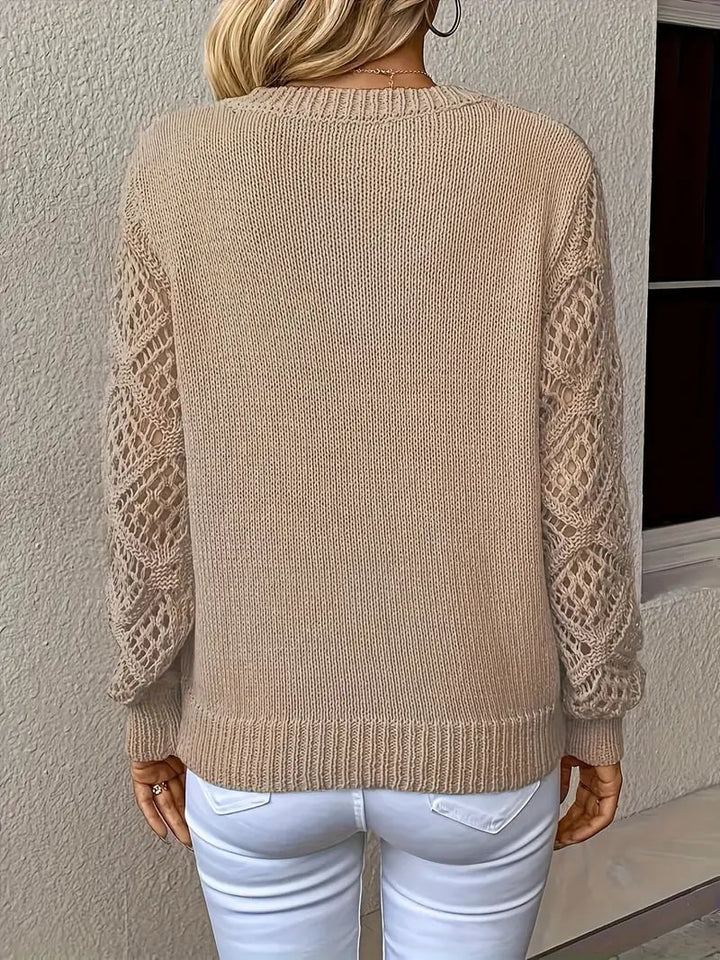 Loralie | Sweatshirt with lace