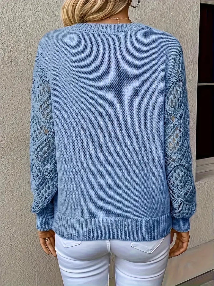 Loralie | Sweatshirt with lace
