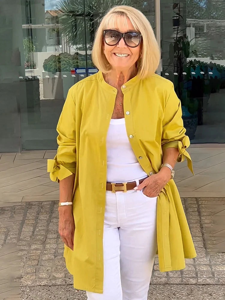 Zita | Spring linen blouse