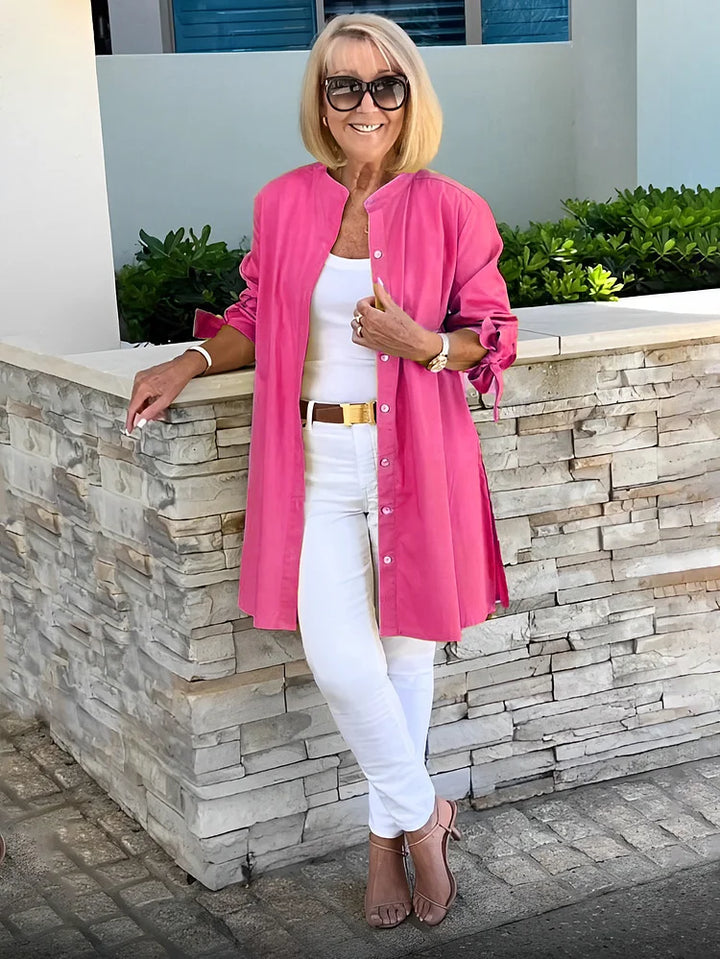 Zita | Spring linen blouse