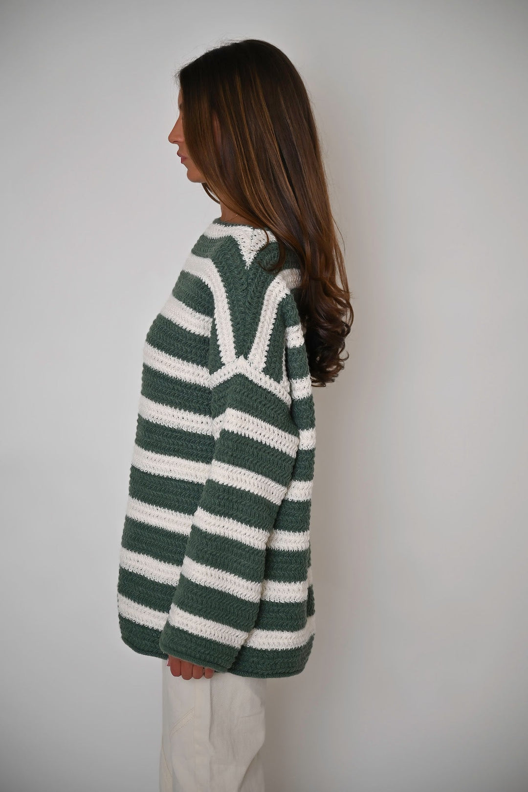 Malena | Striped Pullover Sweater