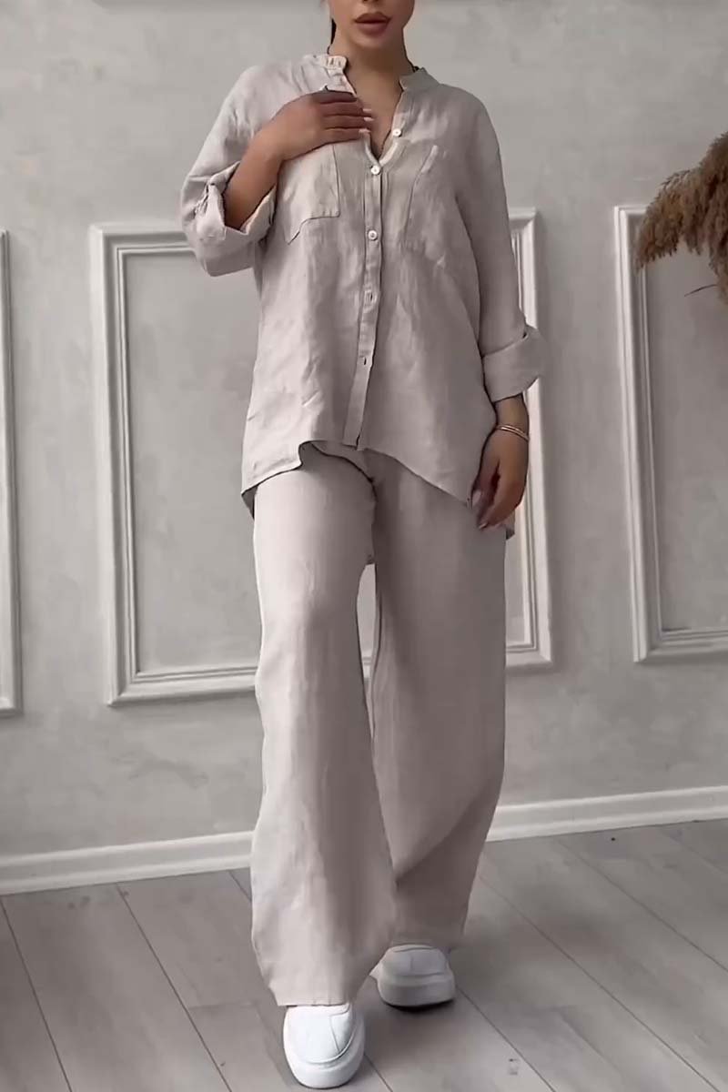 Yvonne | Two-Piece Linen Set