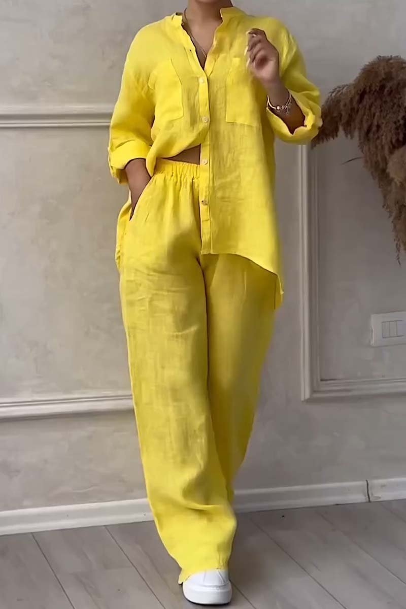 Yvonne | Two-Piece Linen Set