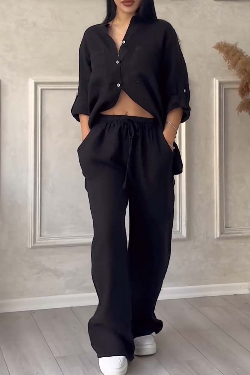 Yvonne | Two-Piece Linen Set