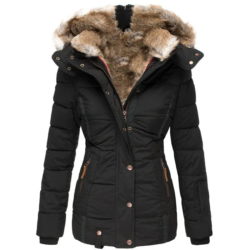 Melany | Fur-lined winter jacket