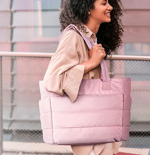 Gudrun | Puffer tote bag