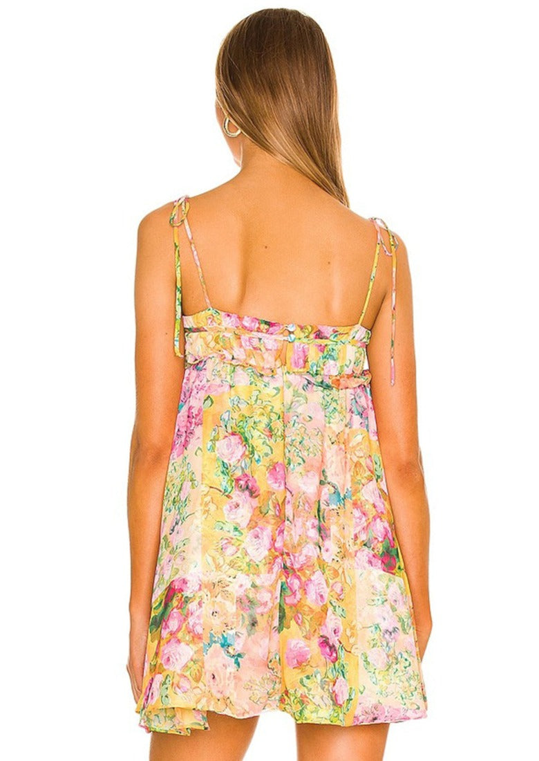 Brigitte | Flowered Dress