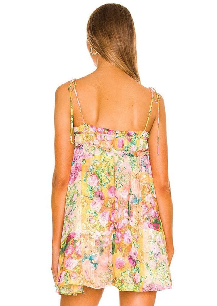 Brigitte | Flowered Dress