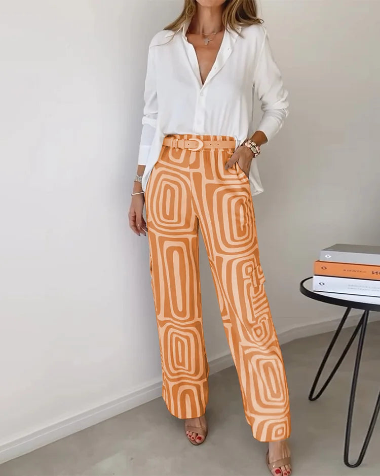 Clotilde | Trousers (FREE Blouse)