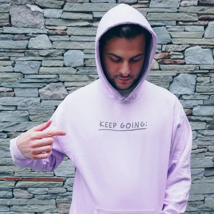 Moritz | 100 reasons to stay alive Hoodie (keep going)