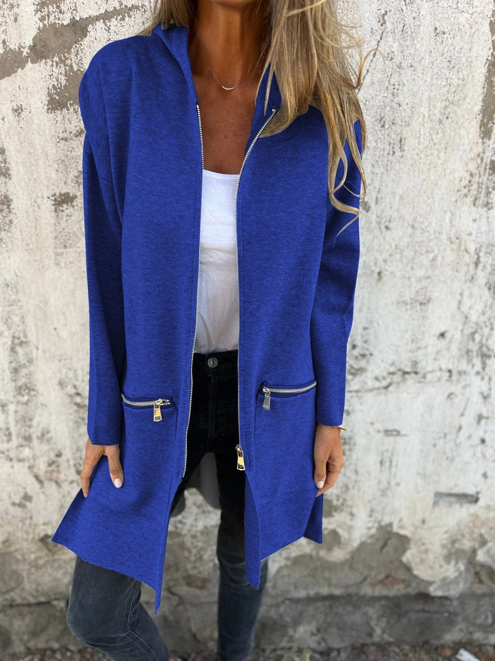 Theodora | Casual long-sleeved jacket with zipper