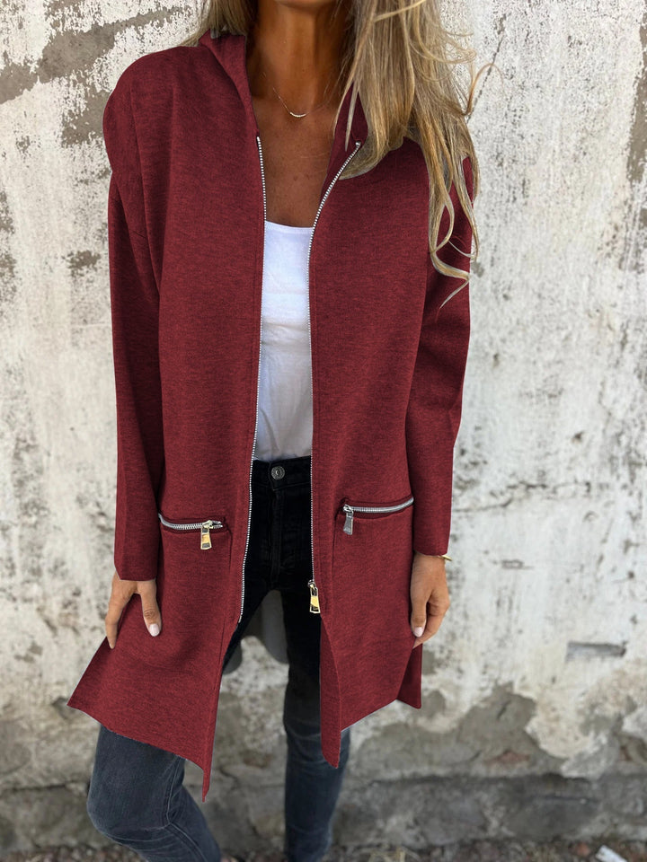 Theodora | Casual long-sleeved jacket with zipper