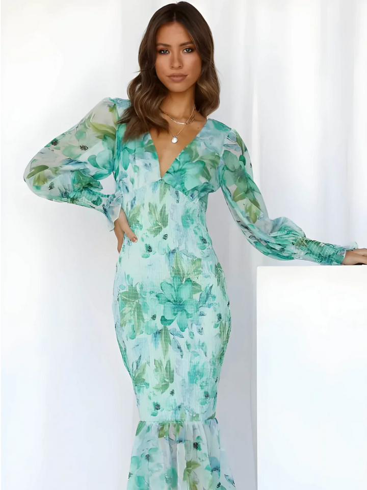 Wendeline | Dress with floral print