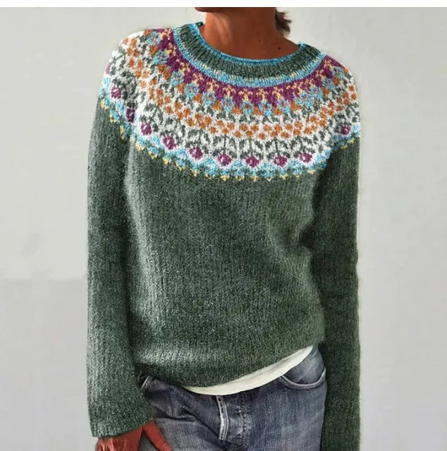 Avila | Retro fall sweater