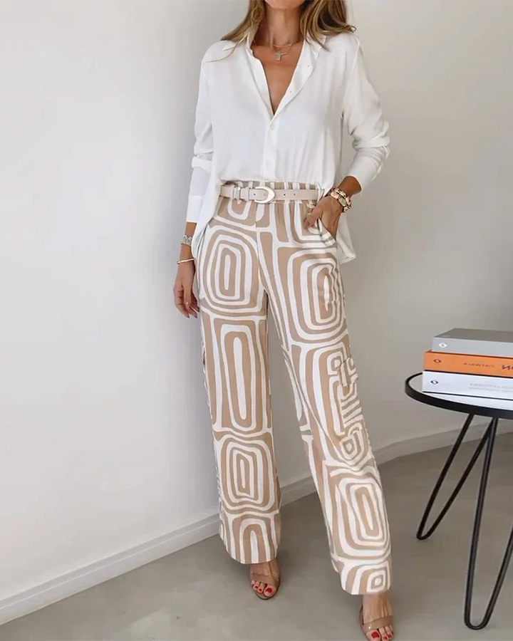 Clotilde | Trousers (FREE Blouse)