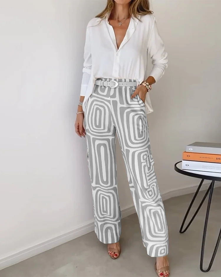 Clotilde | Trousers (FREE Blouse)