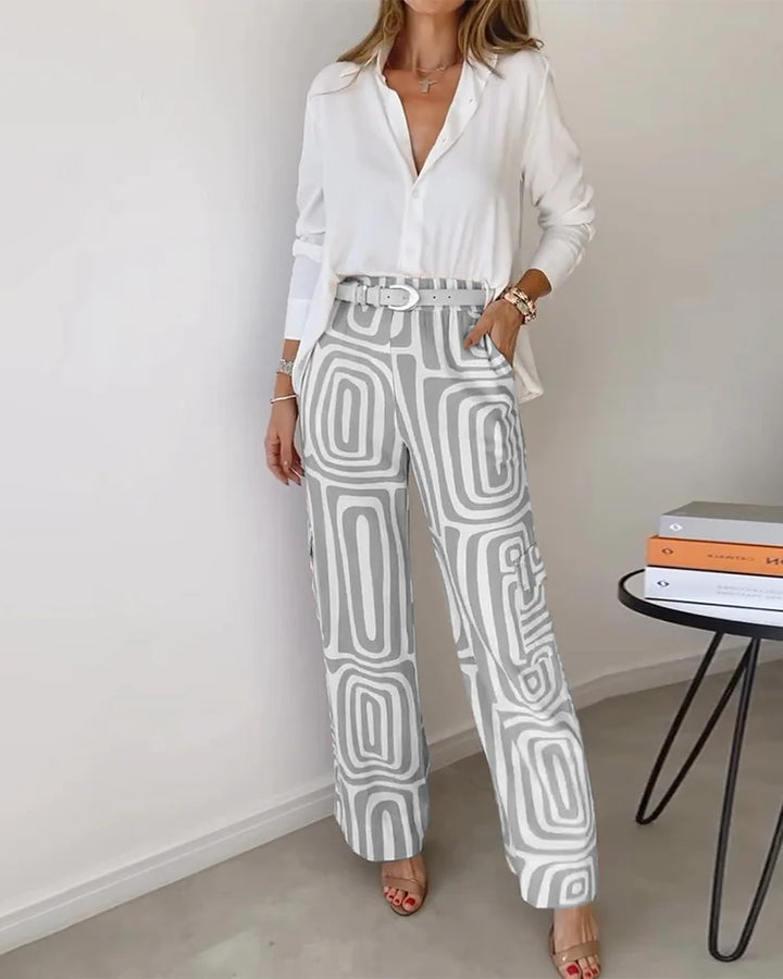 Clotilde | Trousers (FREE Blouse)