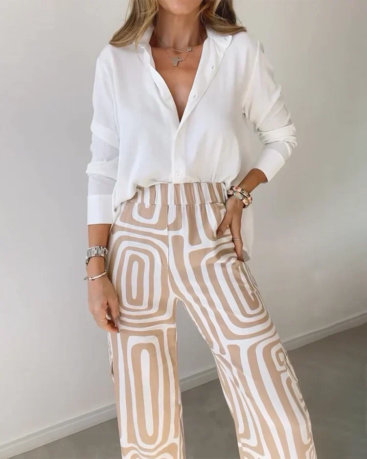 Clotilde | Trousers (FREE Blouse)