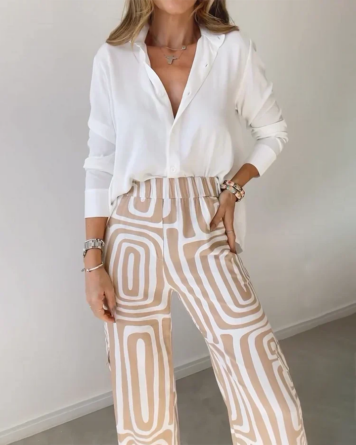 Clotilde | Trousers (FREE Blouse)